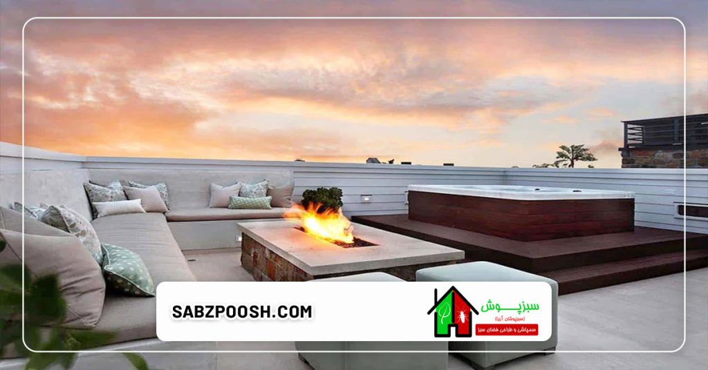 ایده های خلاقانه برای طراحی روف گاردن 4 ایده روف گاردن مدرن