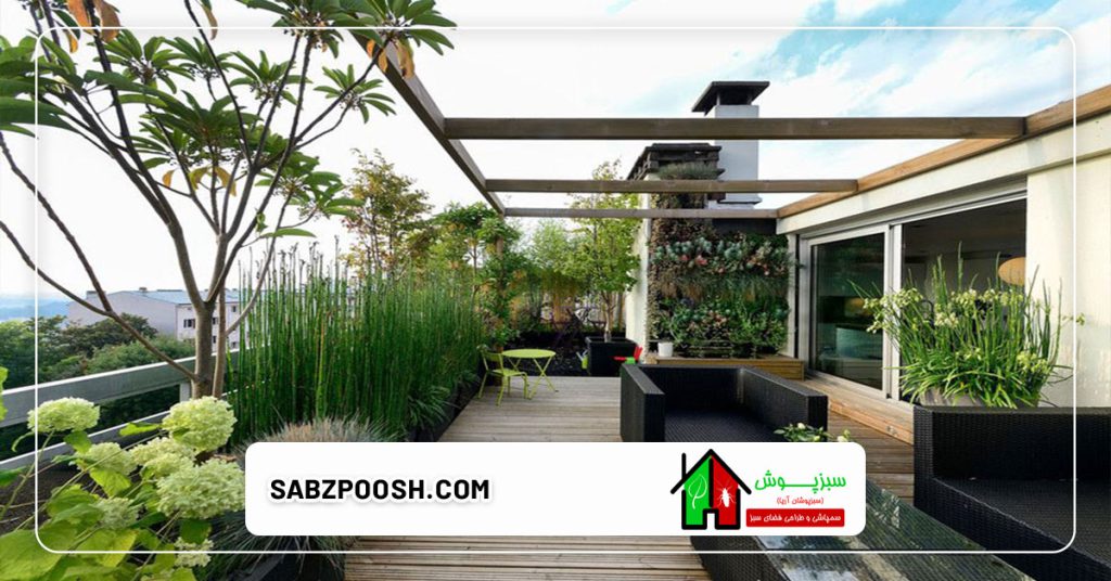 ایده های خلاقانه برای طراحی روف گاردن 5 ایده روف گاردن در محیط اداری