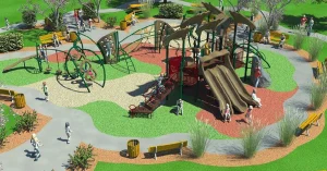 Read more about the article طراحی پارک کودکان: خلق فضایی ایمن، شاد و آموزشی